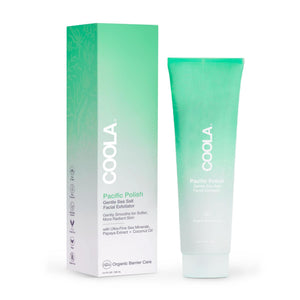 COOLA Pacific Polish Gentle Sea Salt Exfoliator Facial Cleanser