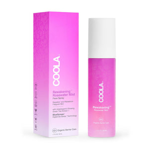 COOLA Rewakening Rosewater Mist Face Spray Facial Moisturizer