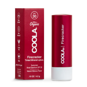 COOLA Mineral Liplux Tinted Lip Balm with Sunscreen