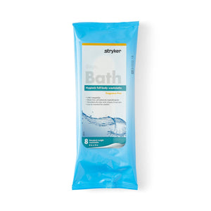 Stryker Comfort Bath Rinse-Free Bath Wipes