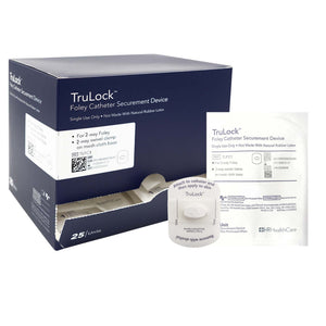TruLock Foley Catheter Securement Device for Two-Way Foley Catheter