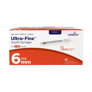 BD Veo Insulin Syringes with BD Ultra-Fine Needle
